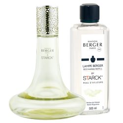 Giftset Lampe Berger STARCK groen - Peau d'Ailleurs - 500ml - Lampe Berger plus huisparfum