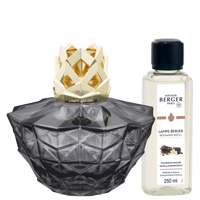 4824 Giftset Lampe Berger Kali Noire - Splendeur Vanillée 250ml - Model en flacon huisparfum